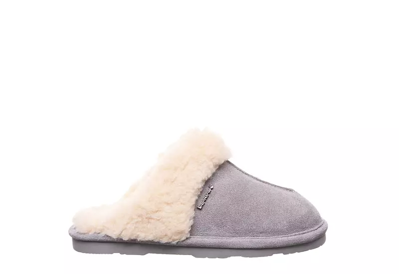 Bearpaw Womens Loketta Slipper - Grey 4 Bearpaw Womens Loketta Slipper - Grey - Image 2