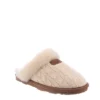 Bearpaw Womens Effie Slipper - Natural -ShoeSphere Store US 01 100213 00