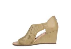 Journee Collection Womens Aretha Wedge Sandal - Taupe 12 Journee Collection Womens Aretha Wedge Sandal - Taupe -ShoeSphere Store US 01 102155 03