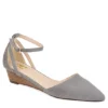 Journee Collection Womens Arkie Pump - Grey -ShoeSphere Store US 01 102158 00