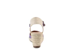 Journee Collection Womens Ashlyn Wedge Sandal - Purple 13 Journee Collection Womens Ashlyn Wedge Sandal - Purple -ShoeSphere Store US 01 102163 04