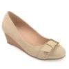 Journee Collection Womens Graysn Pump - Bone -ShoeSphere Store US 01 102242 00