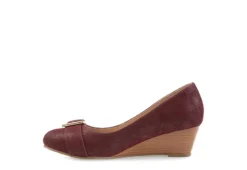 Journee Collection Womens Graysn Pump - Wine -ShoeSphere Store US 01 102246 03