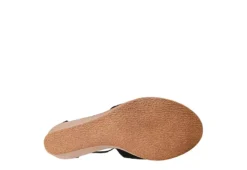 Journee Collection Womens Kedzie Wedge Sandal - Black 15 Journee Collection Womens Kedzie Wedge Sandal - Black -ShoeSphere Store US 01 102265 06