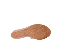 Journee Collection Womens Kedzie Wedge Sandal - Grey -ShoeSphere Store US 01 102267 06