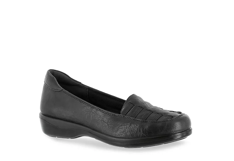 Easy Street Womens Genesis Loafer - Black 2 Easy Street Womens Genesis Loafer - Black