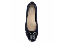Lauren Blakwell Womens Kit Pump - Navy -ShoeSphere Store US 01 103647 05