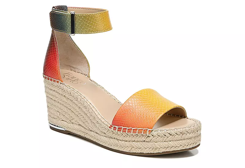 Franco Sarto Womens L-clemens Dress Wedge - Multicolor 3 Franco Sarto Womens L-clemens Dress Wedge - Multicolor