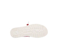 Heydude Womens Wendy Slip On Sneaker - Red -ShoeSphere Store US 01 104700 06