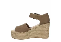 Michael By Michael Shannon Womens Giulia Wedge Sandal - Taupe -ShoeSphere Store US 01 105204 03