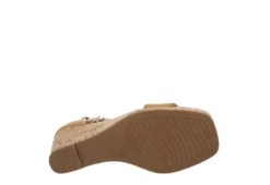 Xappeal Womens Amora Wedge Sandal - Tan 15 Xappeal Womens Amora Wedge Sandal - Tan -ShoeSphere Store US 01 105214 06