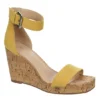 Xappeal Womens Amora Wedge Sandal - Yellow -ShoeSphere Store US 01 105215 00