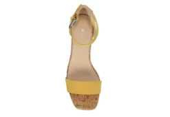 Xappeal Womens Amora Wedge Sandal - Yellow 14 Xappeal Womens Amora Wedge Sandal - Yellow -ShoeSphere Store US 01 105215 05