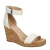 Xappeal Womens Amora Wedge Sandal - White -ShoeSphere Store US 01 105216 00