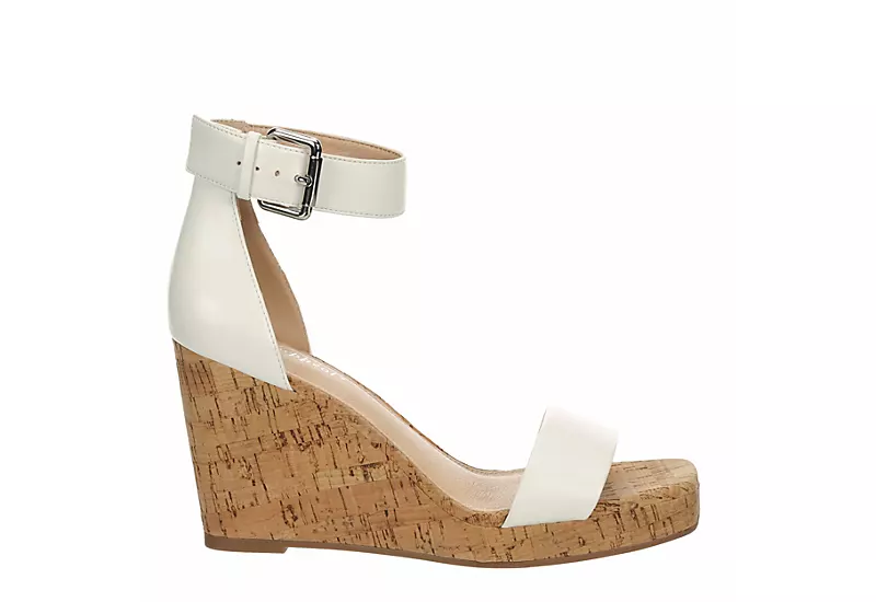 Xappeal Womens Amora Wedge Sandal - White 4 Xappeal Womens Amora Wedge Sandal - White - Image 2