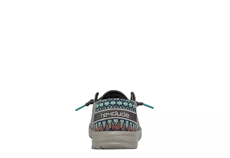 Heydude Womens Wendy Slip On Sneaker - Grey 6 Heydude Womens Wendy Slip On Sneaker - Grey - Image 4