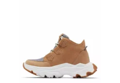 Sorel Womens Kinetic Breakthru Caribou High Top Sneaker - Tan -ShoeSphere Store US 01 105783 02