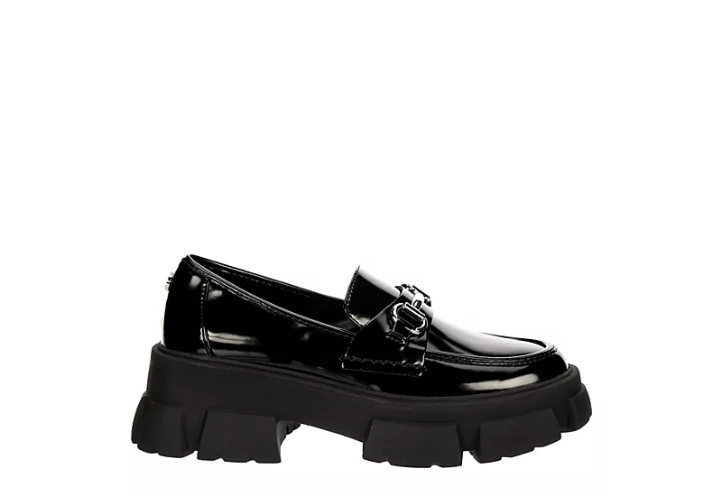Steve Madden Womens Trifecta Loafer - Black 4 Steve Madden Womens Trifecta Loafer - Black - Image 2