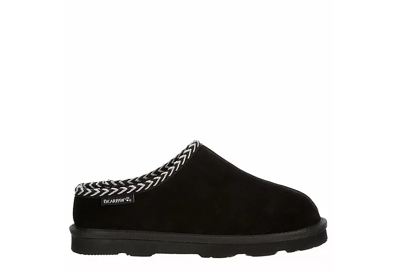 Bearpaw Womens Tabitha Slipper - Black 4 Bearpaw Womens Tabitha Slipper - Black - Image 2
