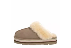 Bearpaw Womens Retro Loki Slipper - Stone 11 Bearpaw Womens Retro Loki Slipper - Stone -ShoeSphere Store US 01 106038 03