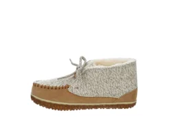Minnetonka Womens Jenn Bootie Slipper - Tan -ShoeSphere Store US 01 106040 03