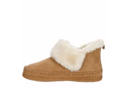Minnetonka Womens Jule Bootie Slipper - Tan 12 Minnetonka Womens Jule Bootie Slipper - Tan -ShoeSphere Store US 01 106042 03