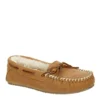Minnetonka Womens Marj Moc Slipper - Tan -ShoeSphere Store US 01 106044 00