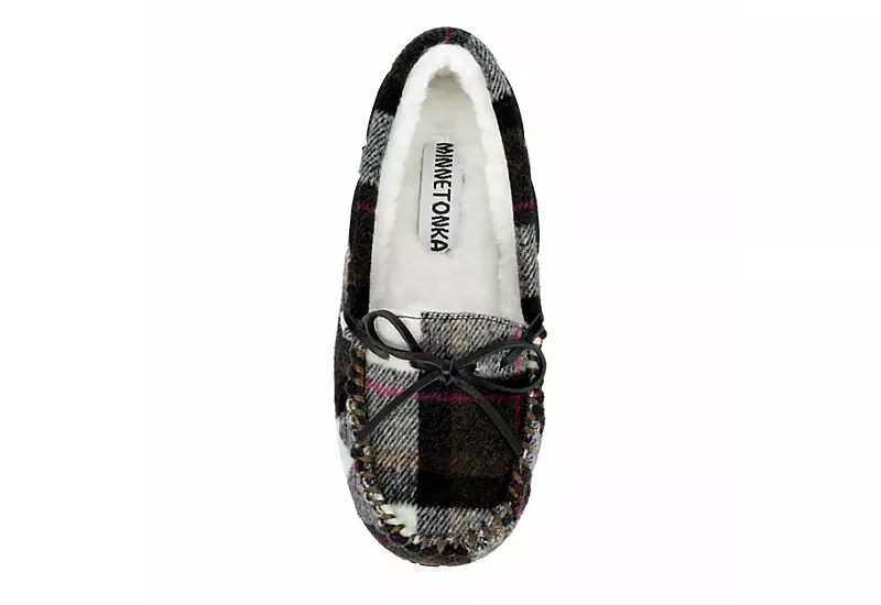 Minnetonka Womens Marj Moc Slipper - Plaid 8 Minnetonka Womens Marj Moc Slipper - Plaid - Image 6