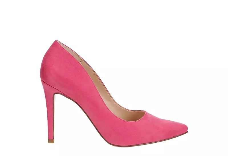 Michael By Michael Shannon Womens Ryleigh Pump - Bright Pink 4 Michael By Michael Shannon Womens Ryleigh Pump - Bright Pink - Image 2