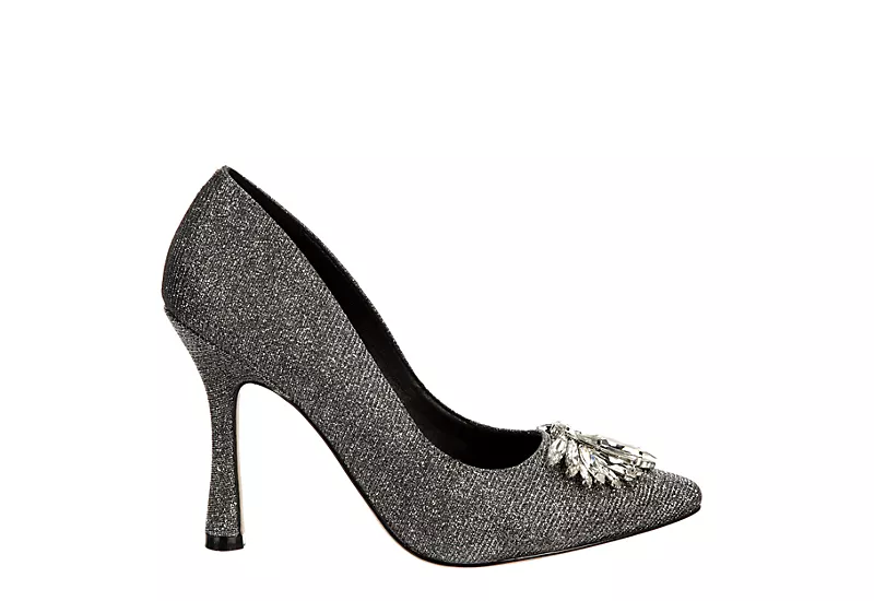 Michael By Michael Shannon Womens Reya Pump - Pewter 4 Michael By Michael Shannon Womens Reya Pump - Pewter - Image 2