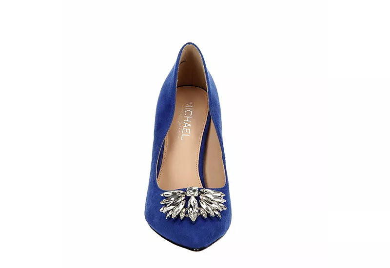 Michael By Michael Shannon Womens Reya Pump - Bright Blue 5 Michael By Michael Shannon Womens Reya Pump - Bright Blue - Image 3