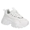 Steve Madden Womens Ecker Sneaker - White 2 Steve Madden Womens Ecker Sneaker - White -ShoeSphere Store US 01 106176 00
