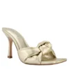 Marc Fisher Womens Daliot Slide Sandal - Gold 1 Marc Fisher Womens Daliot Slide Sandal - Gold -ShoeSphere Store US 01 106237 00