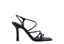 Marc Fisher Womens Dareta Sandal - Black -ShoeSphere Store US 01 106238 01