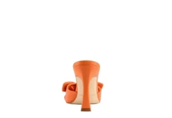 Marc Fisher Womens Demar Slide Sandal - Orange -ShoeSphere Store US 01 106243 02