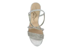 N By Nina Womens Lourdes Sandal - Silver 14 N By Nina Womens Lourdes Sandal - Silver -ShoeSphere Store US 01 106400 05