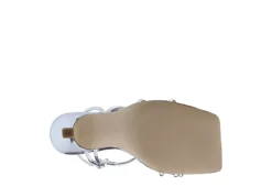 Marc Fisher Womens Dareta Sandal - Silver 13 Marc Fisher Womens Dareta Sandal - Silver -ShoeSphere Store US 01 106584 04