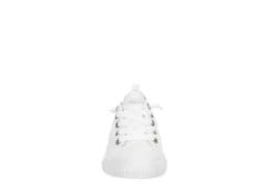 Blowfish Womens Mallorca Slip On Sneaker - White -ShoeSphere Store US 01 106859 02