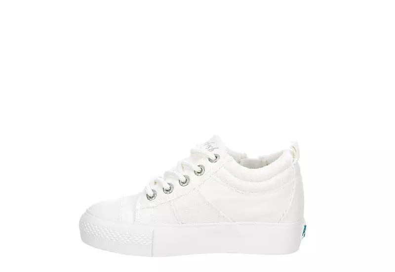 Blowfish Womens Megan Slip On Wedge Sneaker - White 5 Blowfish Womens Megan Slip On Wedge Sneaker - White - Image 4