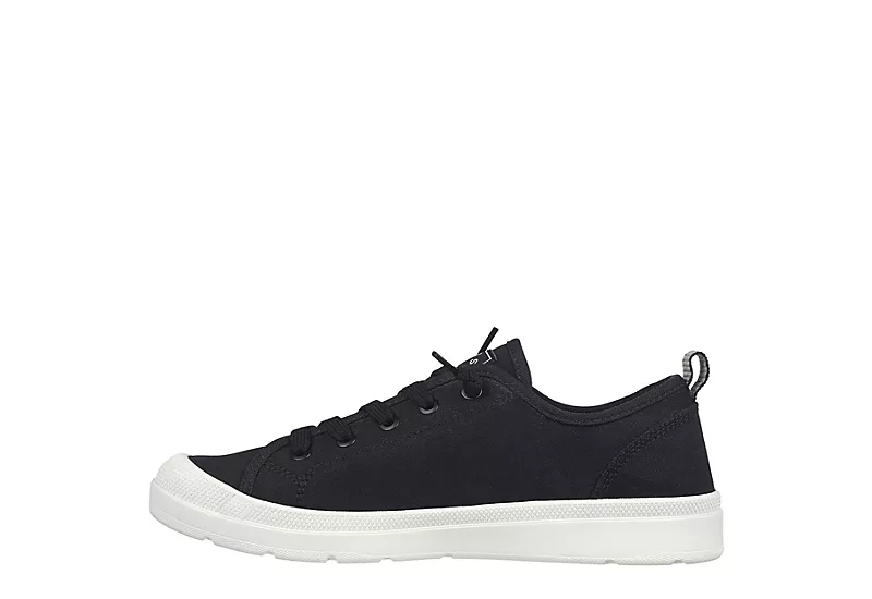 Skechers Womens Beyond Sprouting Memory Slip On Sneaker - Black 5 Skechers Womens Beyond Sprouting Memory Slip On Sneaker - Black - Image 3