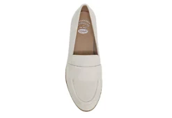 Dr. Scholl's Womens Rate Moc Loafer - Off White -ShoeSphere Store US 01 107482 05
