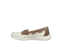 Skechers Womens Arch Fit Lift Sneaker - Natural -ShoeSphere Store US 01 107518 02