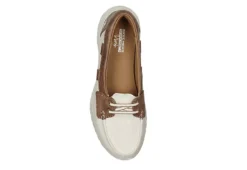 Skechers Womens Arch Fit Lift Sneaker - Natural -ShoeSphere Store US 01 107518 03