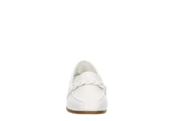 Michael By Michael Shannon Womens Suzie Loafer - White -ShoeSphere Store US 01 107558 02