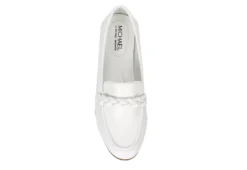 Michael By Michael Shannon Womens Suzie Loafer - White -ShoeSphere Store US 01 107558 05