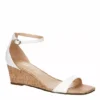 Unisa Womens Karder Wedge Sandal - White 2 Unisa Womens Karder Wedge Sandal - White -ShoeSphere Store US 01 107562 00