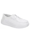Heydude Womens Wendy Rise Slip On Sneaker - White -ShoeSphere Store US 01 107706 00