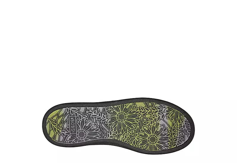 Skechers Womens D Vine Slip On Sneaker - Black 7 Skechers Womens D Vine Slip On Sneaker - Black - Image 5