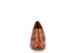Journee Collection Womens Liyla Pump - Cognac -ShoeSphere Store US 01 108361 02