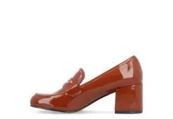 Journee Collection Womens Liyla Pump - Cognac -ShoeSphere Store US 01 108361 03